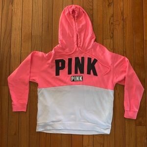 Pink Victoria secret sweatshirt